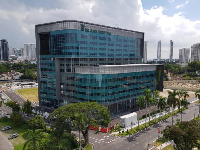 Construction of a 12-storey hospital building and a 6-storey parking block