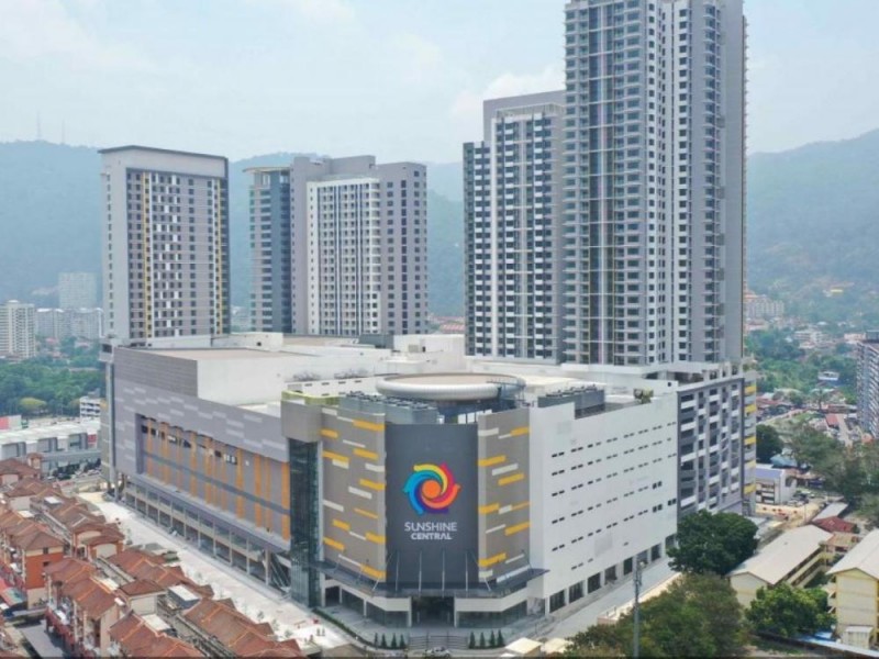 Construction of commercial podium, office, hotel and service apartment development in Penang