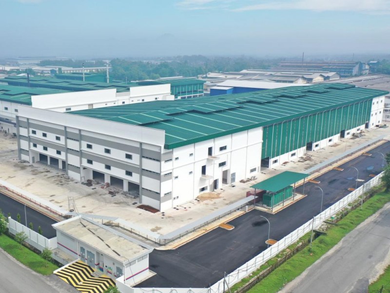 Construction of factory building located in Perak (Block C - Main Building)